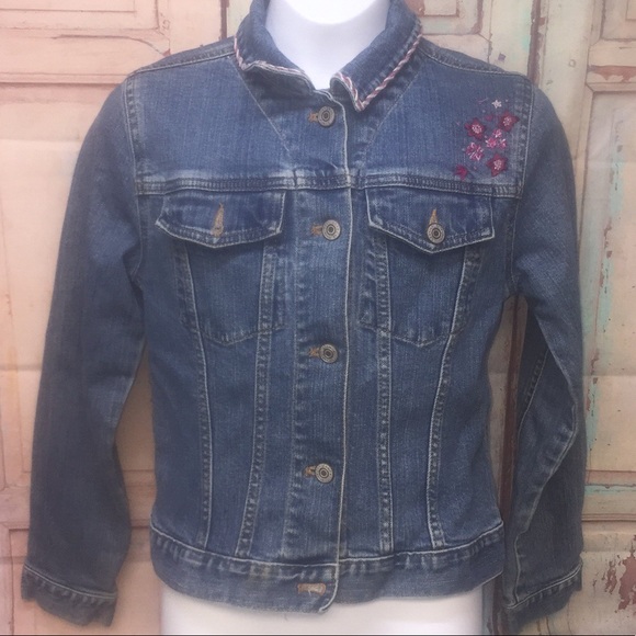GAP KIDS Denim Jacket with Embroidering - Picture 2 of 6